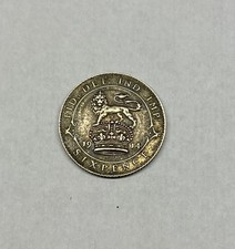 1914 George V Sixpence Silver Coin | Nice Condition