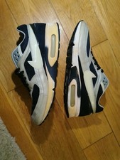 2003 NIKE AIR CLASSIC BW LEATHER UK9 EUR 44 - CREAM & NAVY - RARE