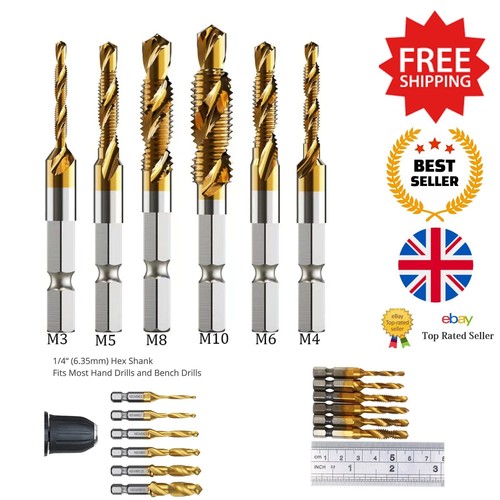 Hss tap drill bits titanium - drill,