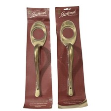 Vtg brass gainsborough push - 2,