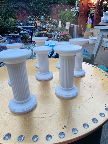 8pcs set white small - 2x(8pcs/set, small+