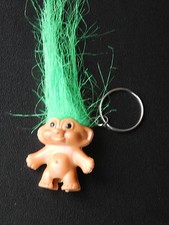 Green Haired LUCKY TROLL DOLL