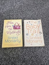 2x Sinead Moriarty The Baby Trail & From here To maternity Books Bundle Bb13b