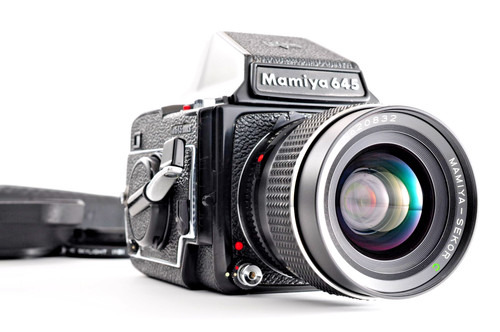 Mint lens strap mamiya - w/strap**,