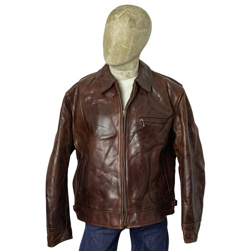Aero highwayman leather jacket - highwayman,