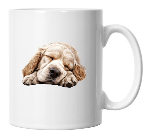 Clumber spaniel mug sleeping - clumber,