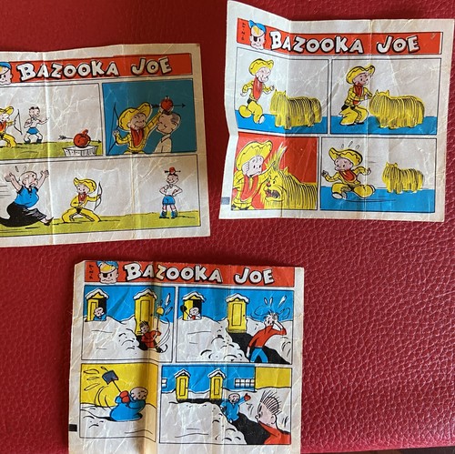 Vintage bazooka joe comic - bazooka,