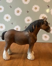 Schleich clydesdale stallion Horse (Figure 13670) 
