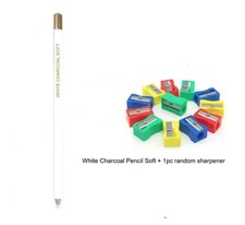 White Charcoal Soft Pencils