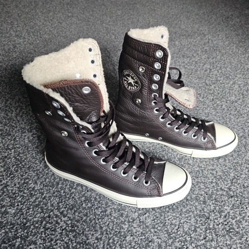 Women converse faux fur - faux,