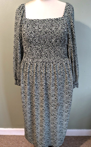 Simply green mix long smock - mix,