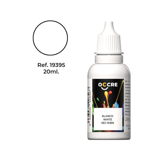 Occre 20ml acrylic white paint - occre,