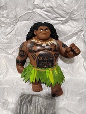 Disney 9” Moana Mega Maui Doll Toy Action Figure Hasbro No Hook No Sound