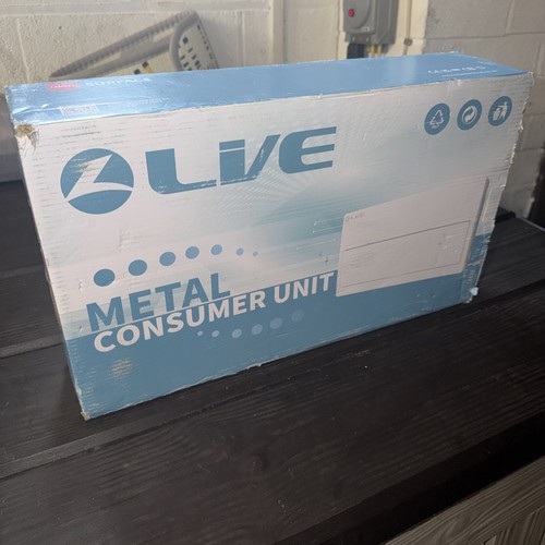 Metal consumer unit live - metal, unit,