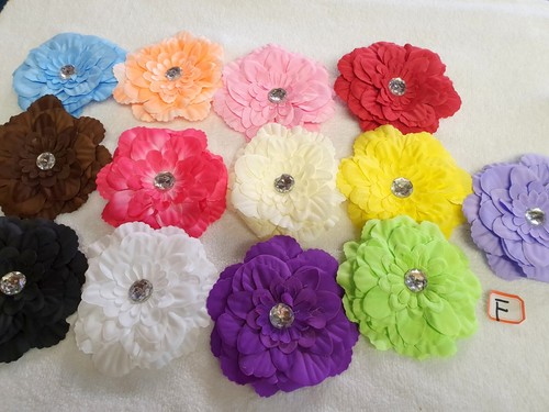 Joblot 39pcs flower - flower, hair