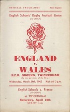 1965 ENGLAND SCHOOLS v WALES