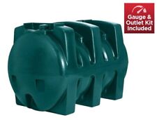 TITAN 1300L Single Skin Domestic Heating Oil Tank with Watchman Sonic Outlet Kit