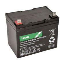 Lucas 12v 34ah hole - 12v, 36