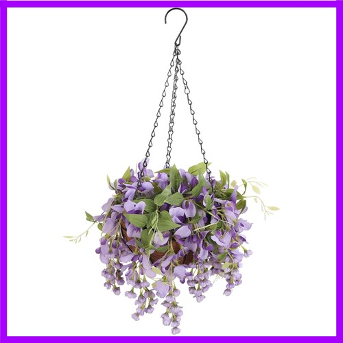 Artificial hanging flowers - hanging,
