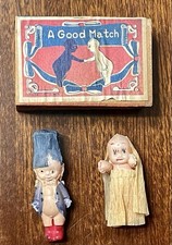Pair Of Vintage C1930s Boy And