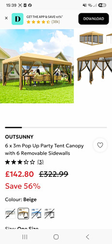 Outsunny 3m foldable - 6, x