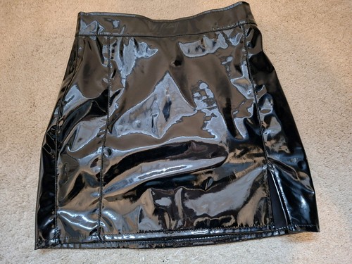 Honour pvc mini skirt with - pvc,