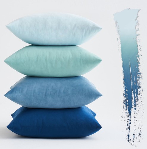 Velvet ombre cushion covers - cushion,