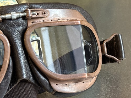 Nos vintage copper leather - nos,