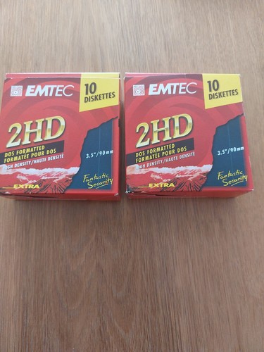 Emtec pack floppy - disk, 2hd