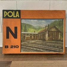 POLA Model B 210 Old Timer Engine Shed - N Gauge - Kit On Sprues - New Old Stock
