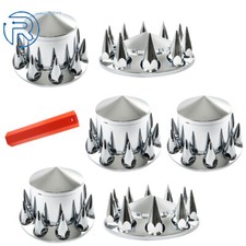 Chrome Hub Cover Kit 33mm
