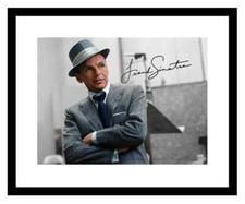 Frank Sinatra 8x10 Signed