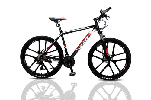 Blk red mountain bike - blk/red,