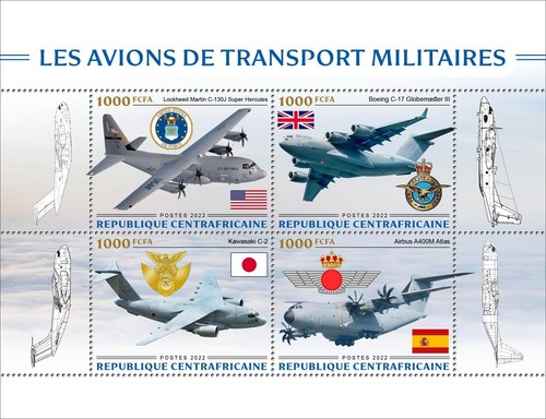 Military cargo planes - military,