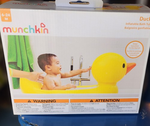 Inflatable safety duck tub - inflatable,