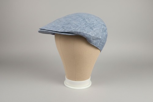 Irish linen flat caps - linen,