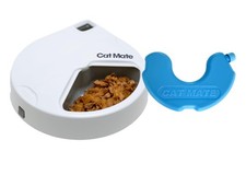 Cat Mate C300 3 Bowl Automatic Pet Feeder With Timer for Cats & Small Dogs