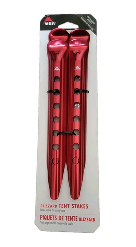 Msr blizzard tent stakes - msr, snow