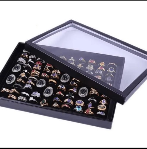 Velvet flocked ring pads - ring,