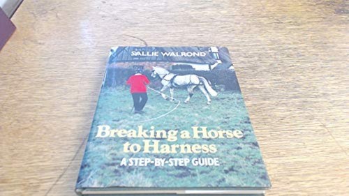 Breaking horse harness - a, to