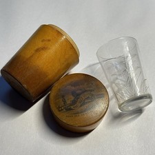 Antique Mauchline Ware Wooden