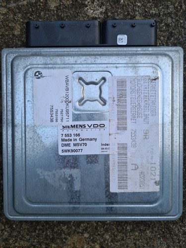 7575665 bmw engine control - 7575665,