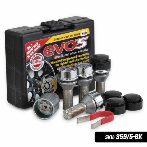 Locking wheel nut set - set, of