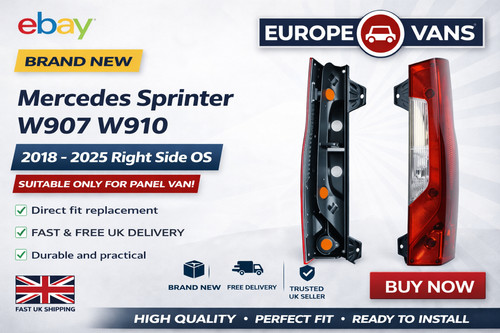 Sprinter rear light right 2018 - right,