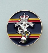 REME Colours Lapel Badge 3D