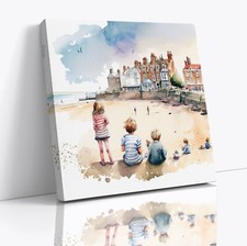 Children On Beach Costal