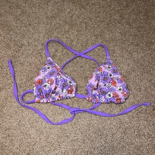 Purple retro floral - retro,