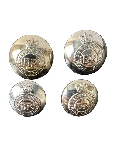 Vintage rasc brass buttons set - vintage,