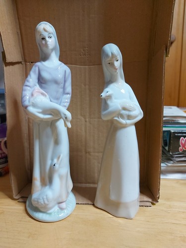 Two spanish lady figurines - spanish,