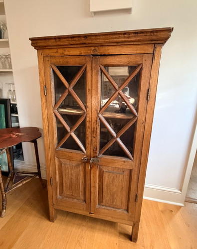Vintage teak indian cupboard - indian,